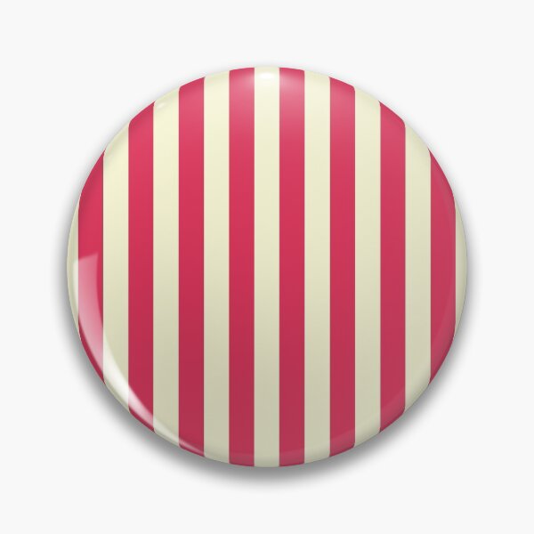 Item preview, Small RASPBERRY and CREAM Vertical STRIPES designed and sold by RachelMacht.