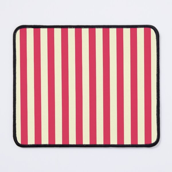 Item preview, Small RASPBERRY and CREAM Vertical STRIPES designed and sold by RachelMacht.