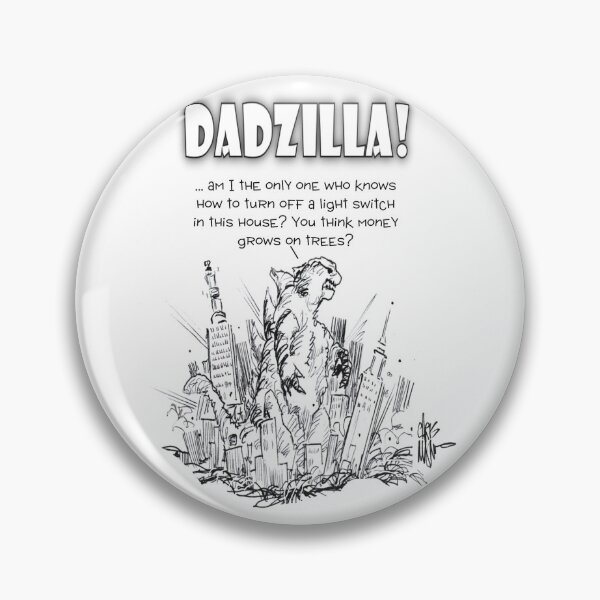 Item preview, Dadzilla--The Really Scary Monster! designed and sold by ChrisManno.