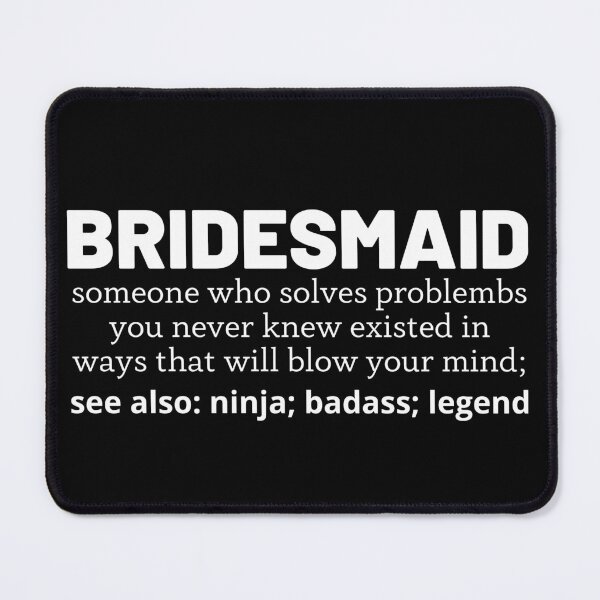Item preview, bridesmaid designed and sold by T-shirtgallery.