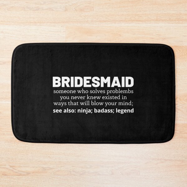 Item preview, bridesmaid designed and sold by T-shirtgallery.