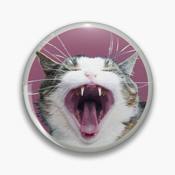 Item preview, Yawning Kitty designed and sold by JoanNinjaHen.