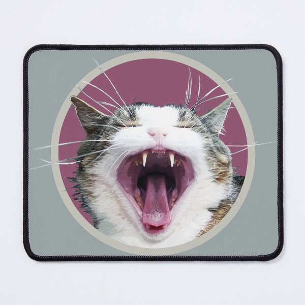Item preview, Yawning Kitty designed and sold by JoanNinjaHen.