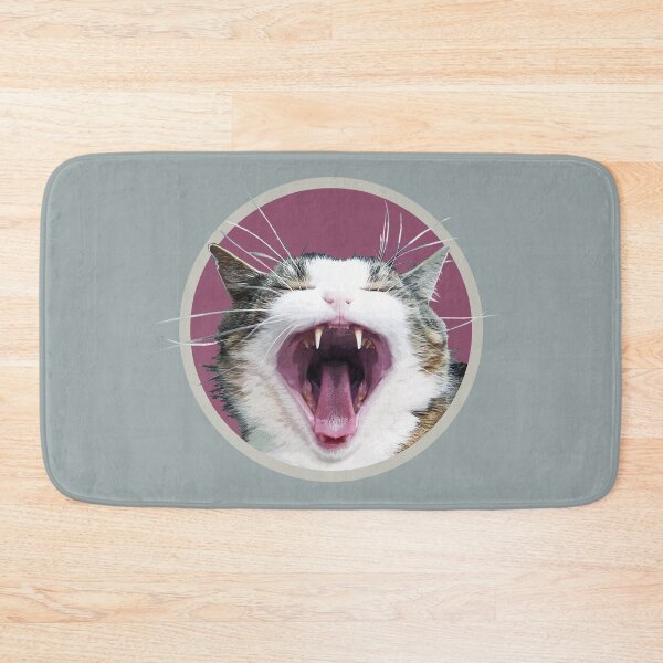 Item preview, Yawning Kitty designed and sold by JoanNinjaHen.