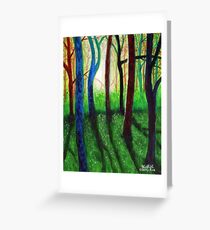 'Blue Ridge Ruminations #3' Greeting Card