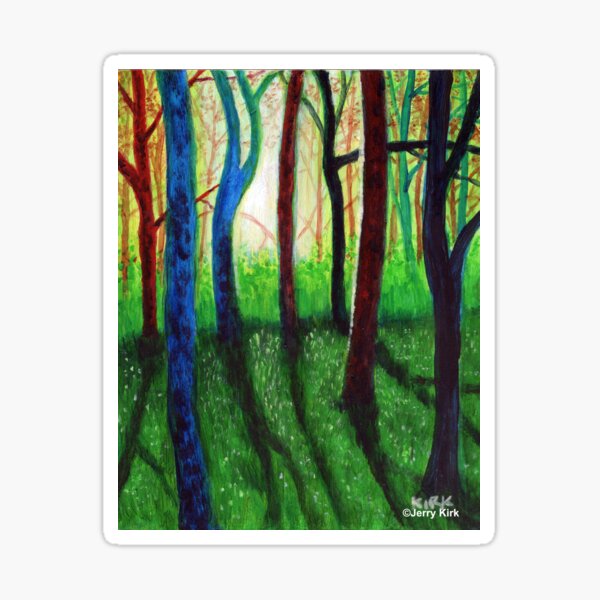 'Blue Ridge Ruminations #3' Sticker