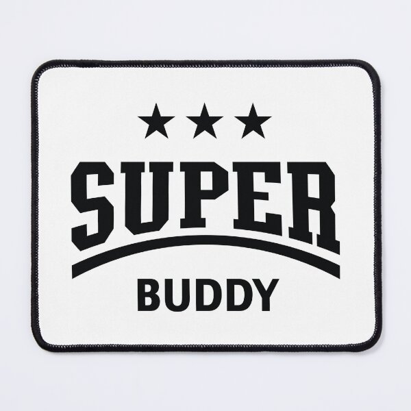 Item preview, Super Buddy (Black) designed and sold by MrFaulbaum.