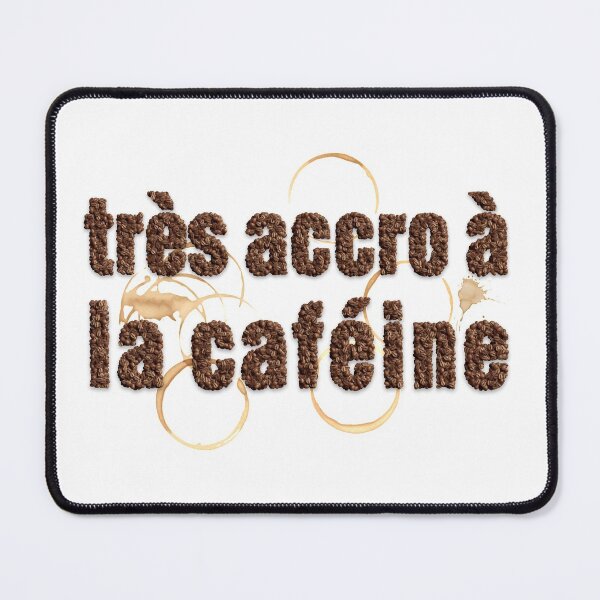 Item preview, accro caféine designed and sold by PopAlien.