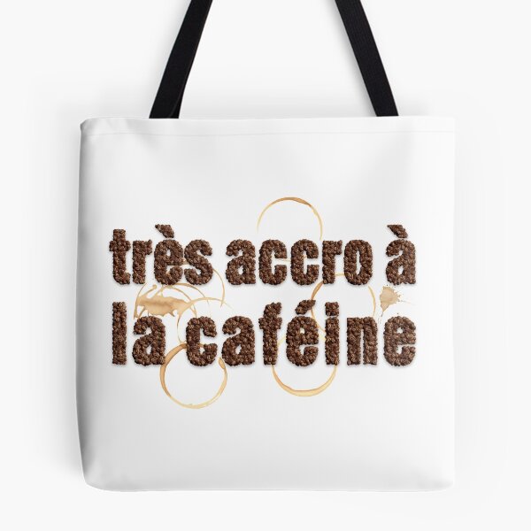 Item preview, accro caféine designed and sold by PopAlien.