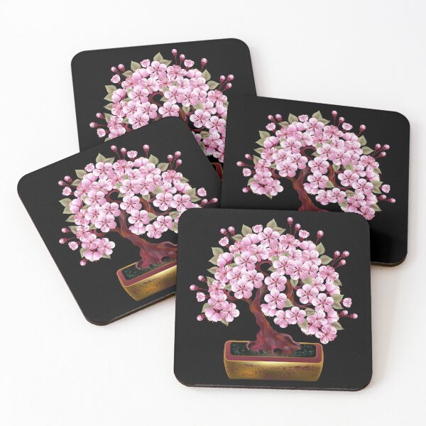 Item preview, Bonsai Pink Japanese Cherry designed and sold by angelusdark.
