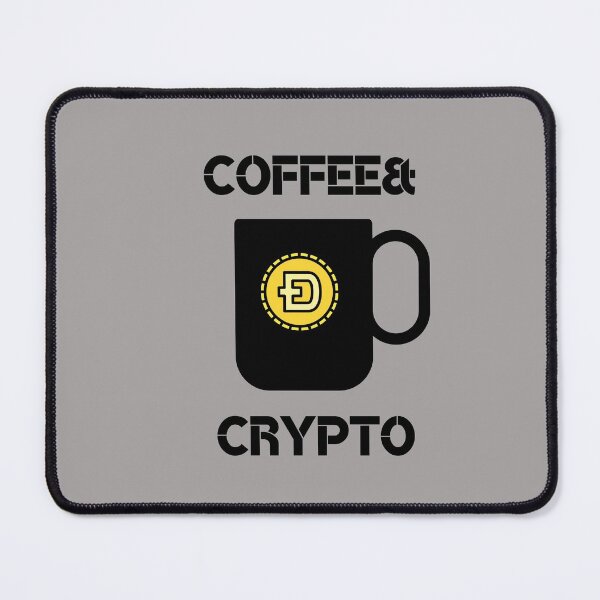 Item preview, I love coffee and crypto designed and sold by BronikowskiART.