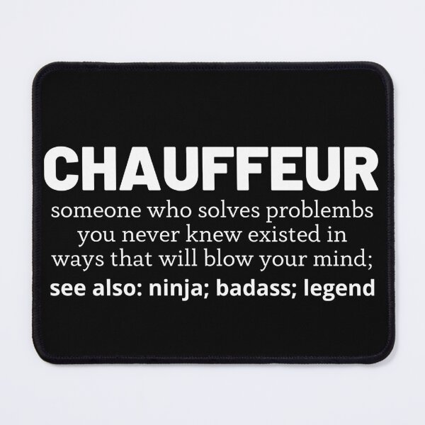 Item preview, chauffeur designed and sold by T-shirtgallery.