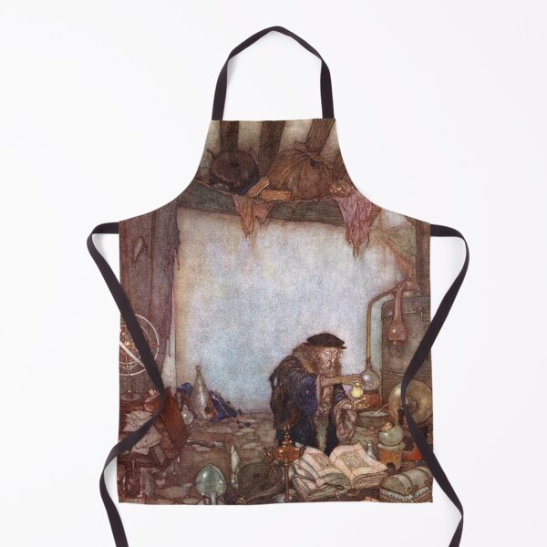 Item preview, The Alchemist by Edmund Dulac designed and sold by vintage-art.