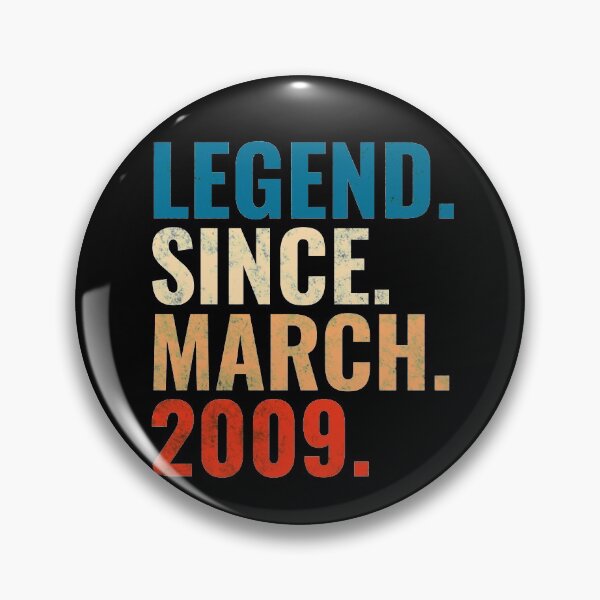 Item preview, Legend Since March 2009 Retro Vintage designed and sold by Teelogic.
