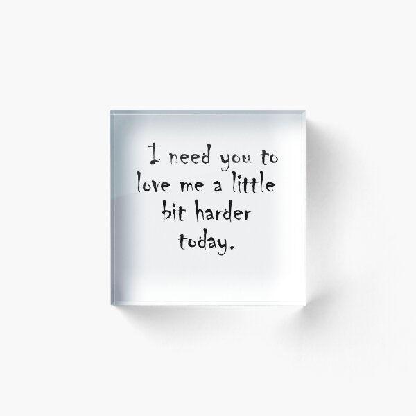 Item preview, Love me harder baby. designed and sold by NamanShop.