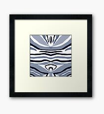 Zebrastreifen Gerahmtes Wandbild
