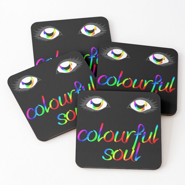 Item preview, Colorful Soul, great artist statement, painterly sayings designed and sold by Kirei-Lily.