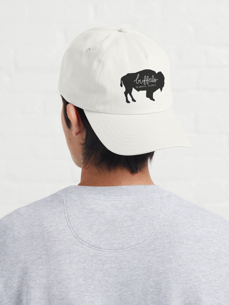 Buffalo White Dad Hat