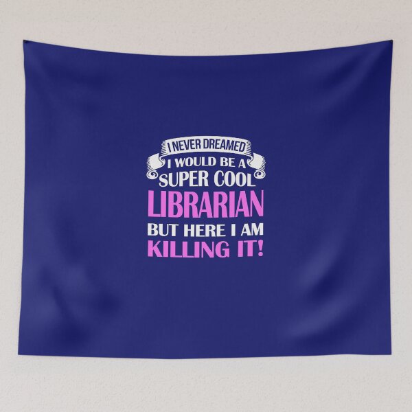 Item preview,  A Super Cool Librarian  designed and sold by AlwaysAwesome.