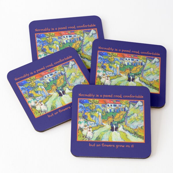 Item preview, Van Gogh: Normality Is A Paved Road designed and sold by artistoutfitter.