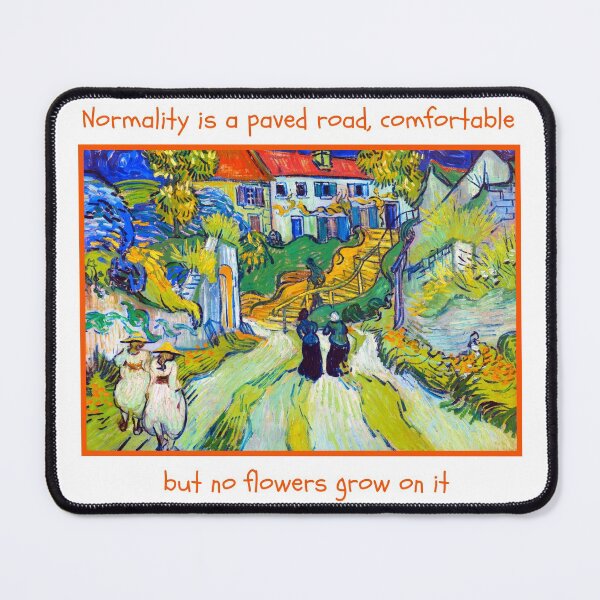 Item preview, Van Gogh: Normality Is A Paved Road designed and sold by artistoutfitter.