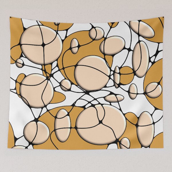 Aperçu de l'œuvre Art neurographique : conception de cercle 3d de style abstrait coloré créée et vendue par Momona-design.