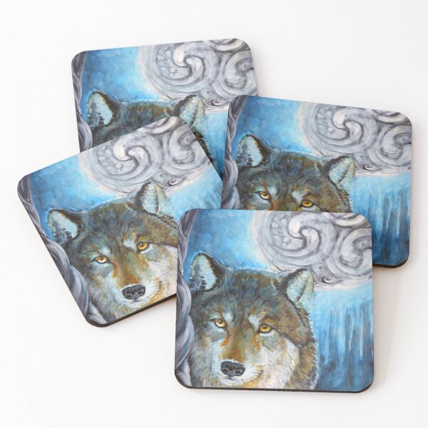 Item preview, magic wolf designed and sold by Angela Betta Casale.