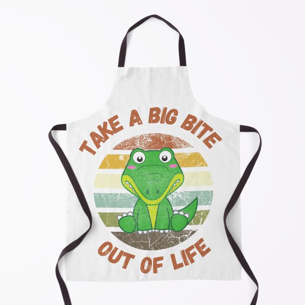 Item preview, Take A Big Bite Out Of Life Alligator designed and sold by LuckyKermit.