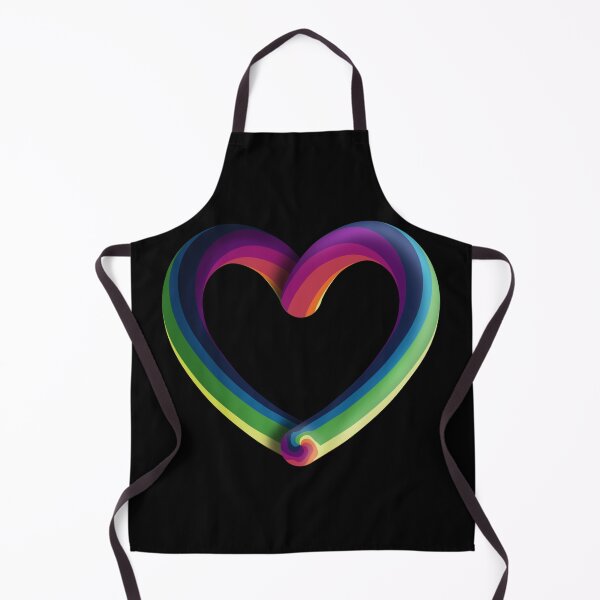Item preview, Rainbow heart designed and sold by Milamara.