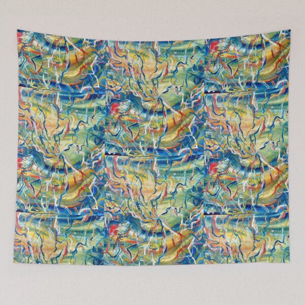 Item preview, Abstract Oil Painting designed and sold by beccainskeep.