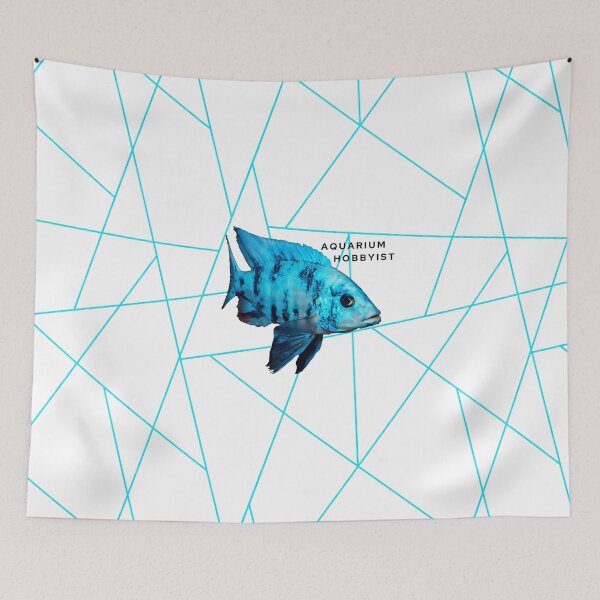 Item preview, Blue Peacock Cichlid designed and sold by GFishy.