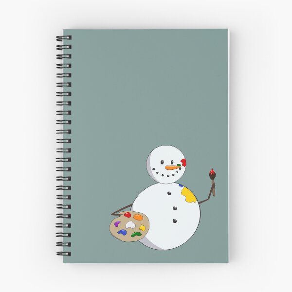 Item preview, Artista muñeco de nieve designed and sold by madsmoon.
