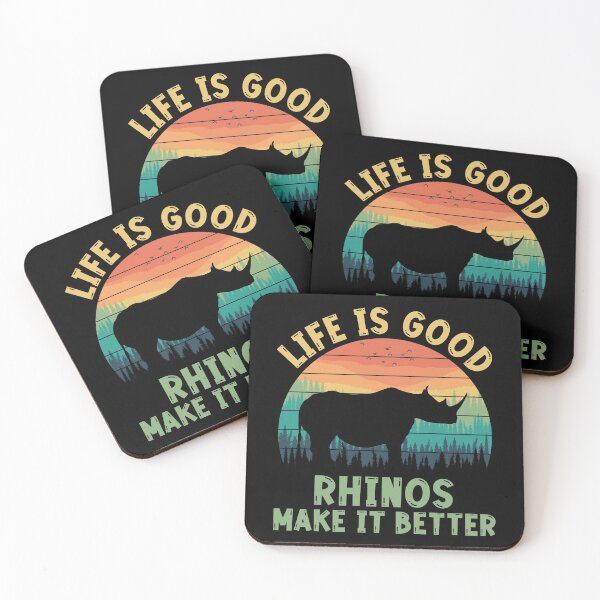 Item preview, Life Is Good - Rhinos Make It Better designed and sold by Fusti.