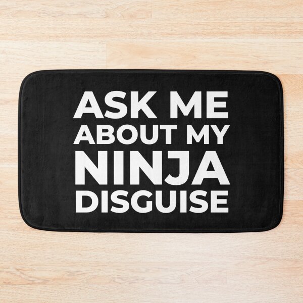Item preview, Mens Ask Me About My Ninja Disguise T Shirt Funny Costume Graphic Humor Tee designed and sold by world-of-things.