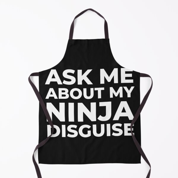 Item preview, Mens Ask Me About My Ninja Disguise T Shirt Funny Costume Graphic Humor Tee designed and sold by world-of-things.
