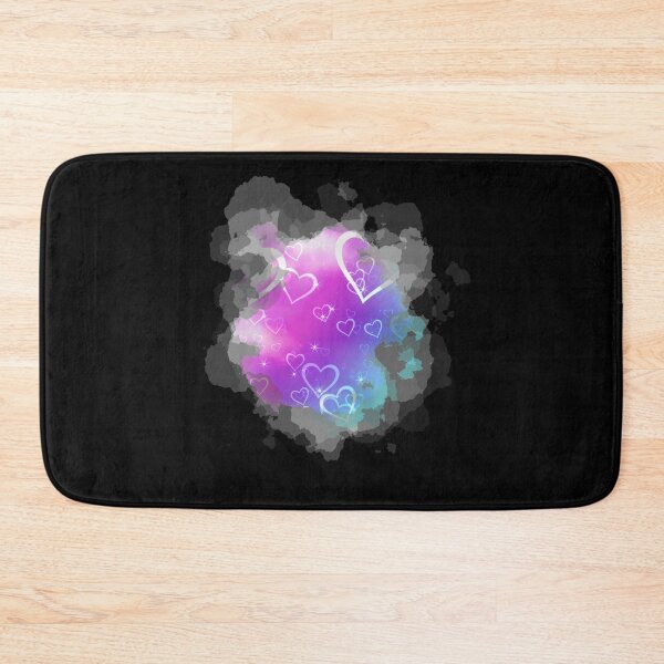 Item preview, Watercolour Dreamy Hearts in Pink and Blue designed and sold by Trinket-Trickster.