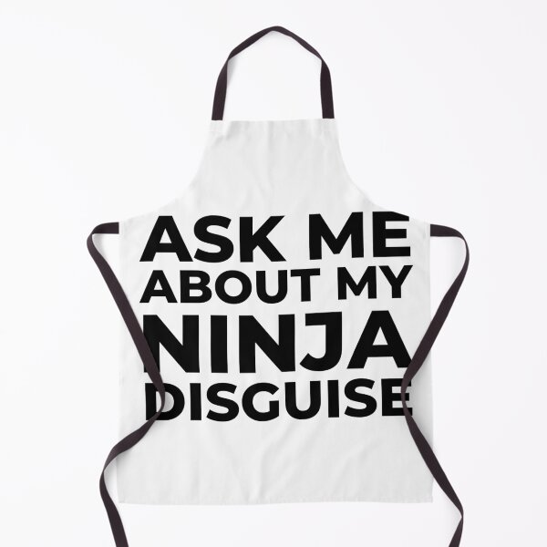 Item preview, Mens Ask Me About My Ninja Disguise T Shirt Funny Costume Graphic Humor Tee designed and sold by world-of-things.