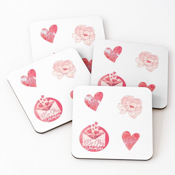 Item preview, Red Happy Valentine's Day Sticker Pack/Pattern designed and sold by MarissaTries.
