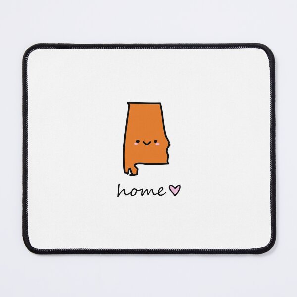 Item preview, cute smiley Alabama home lettering Auburn colors designed and sold by Maple Design Studio.