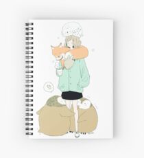 winter flock. Spiral Notebook