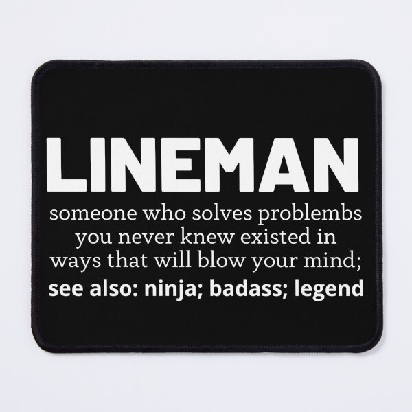 Item preview, lineman designed and sold by T-shirtgallery.