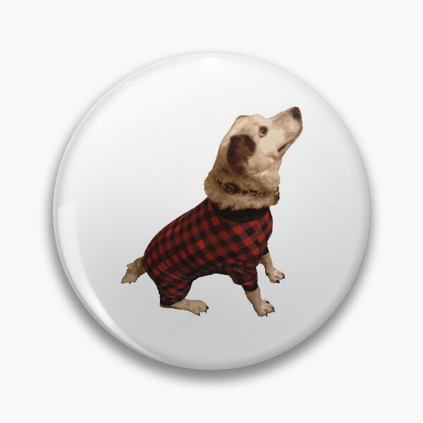 Item preview, Dog in Rob Roy Tartan Pajamas designed and sold by kapowy27.