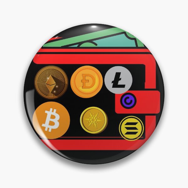 Item preview, My crypto wallet. (version2) designed and sold by Highhocreations.