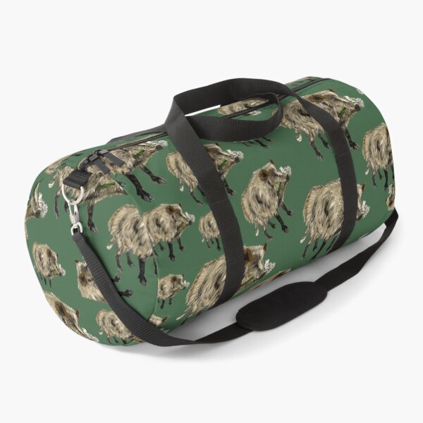 Item preview, Love a boar!! Valentine pig in green designed and sold by belettelepink.