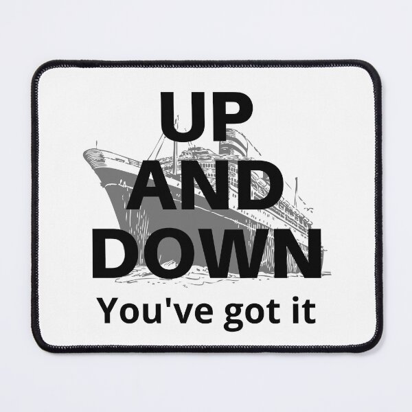 Item preview, UP AND DOWN you’ve got it designed and sold by Alan Bragalini.