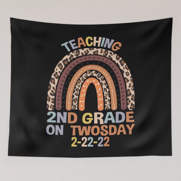 Item preview, Teaching 2nd Grade On Twosday 2-22-22 22nd February 2022 Funny Teacher designed and sold by clothesy7.