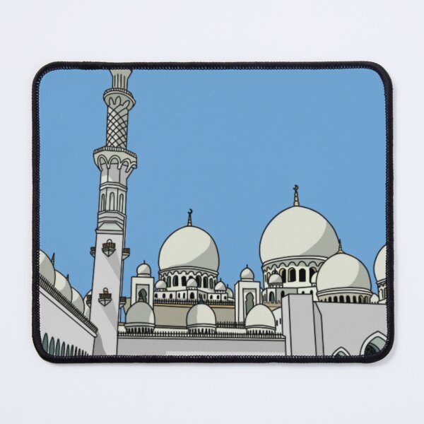 Item preview, grand mosque abu dhabi designed and sold by KiwiBurrito.