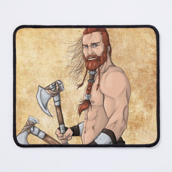 Item preview, Viking with axes designed and sold by Stunvn-Art.