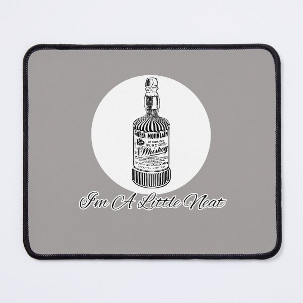 Item preview, I'm A Little Neat Whiskey Bottle Design designed and sold by Angela Mello.
