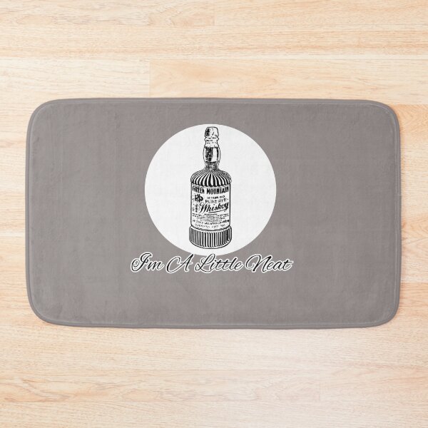 Item preview, I'm A Little Neat Whiskey Bottle Design designed and sold by Angela Mello.